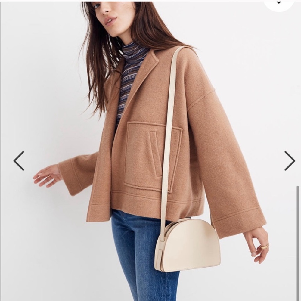 Madewell Lisbon merino wool sweater jacket small